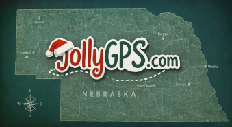 JollyGPS.com logo over a map of Nebraska